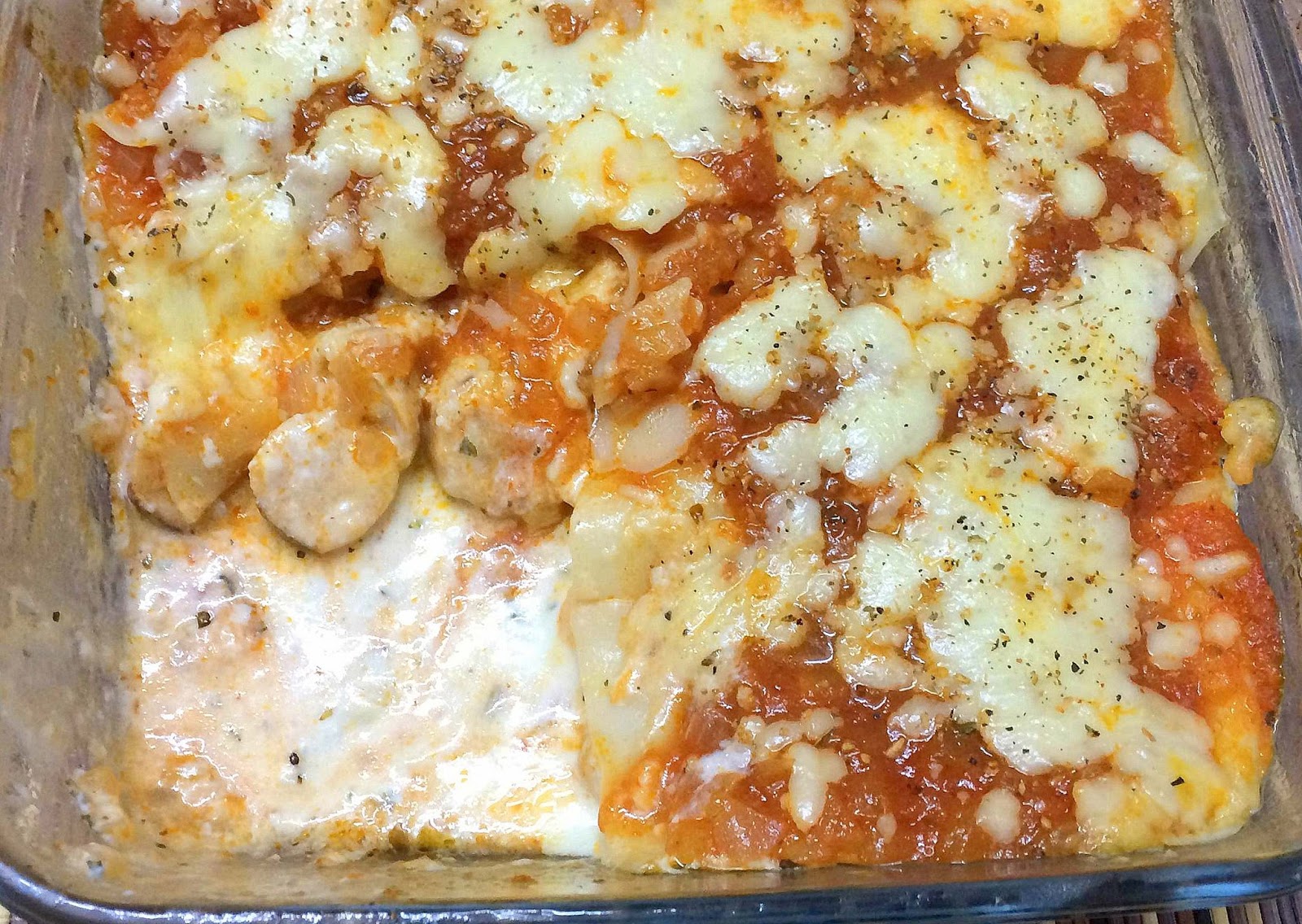 Salt and Pepper (With a Lot of Spice!) Chicken Sausage Lasagna Recipe