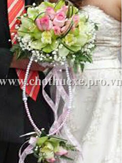 Hoa cưới cầm tay đẹp “ lung linh” cho cô dâu  Việt