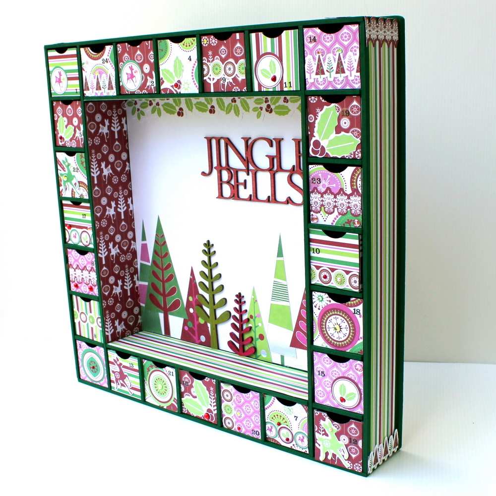 Artfull Crafts Lowri Kaisercraft Advent Calendar