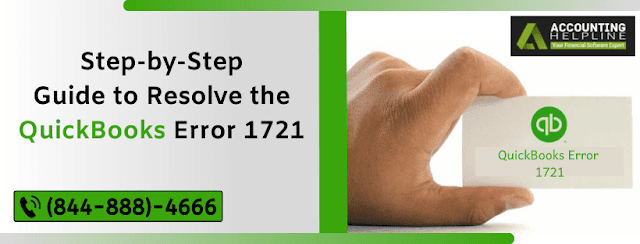 Causes for the occurrence of the QuickBooks Error code 1721