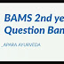BAMS 2nd year question Bank 