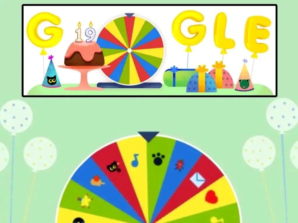 Snake Game. Google Doodle 