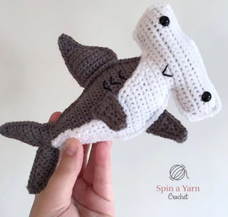 Hammerhead Shark crochet pattern