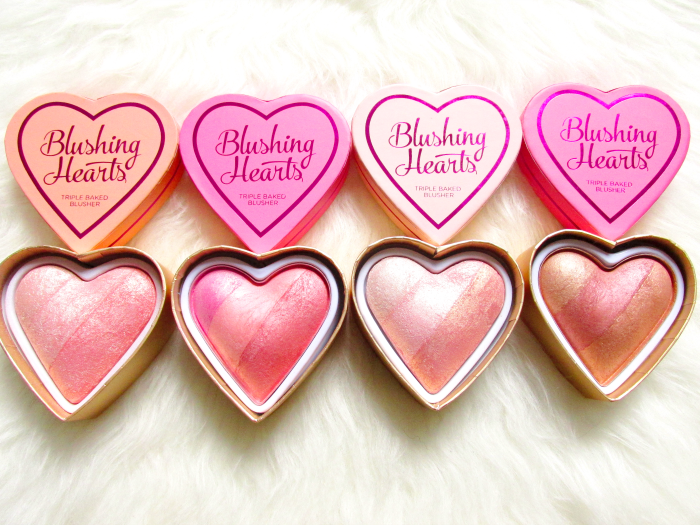 I Heart Makeup Blushing Hearts Triple Baked Blushers Makeup