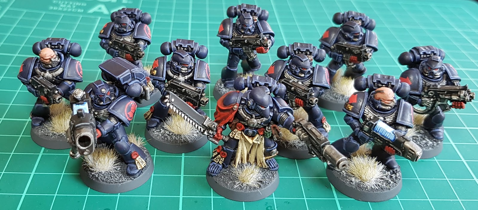 Warhammer 40K Crimson Fists Tactical Squad Upgrade Pack Finecast Citadel Gw