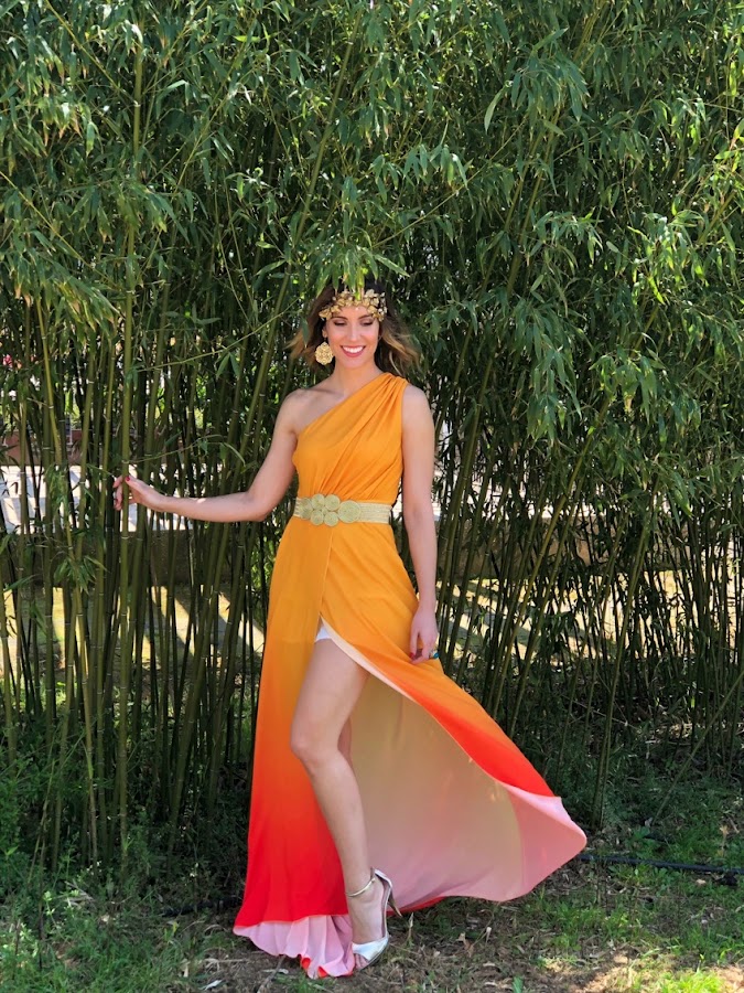 Fitness And Chicness-Vestido y Tocado Estilo Griego-6