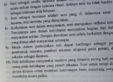 Soal Essay Pelajaran Tentang Seni Materiedukasi Com