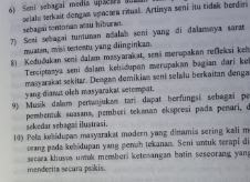 Soal Essay Pelajaran Tentang Seni