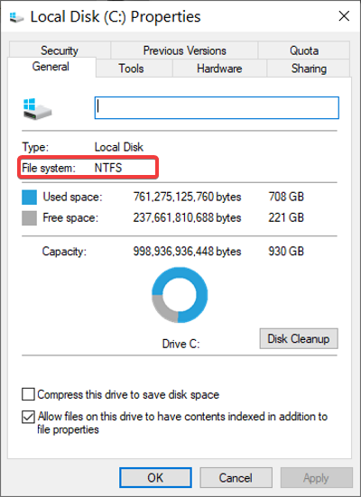 partizione del disco rigido nessuna perdita di dati conferma ntfs