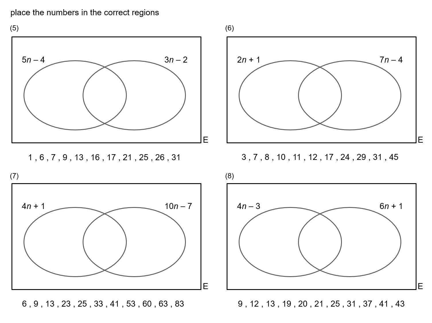 MEDIAN Don Steward mathematics teaching: in two nth term sequences with