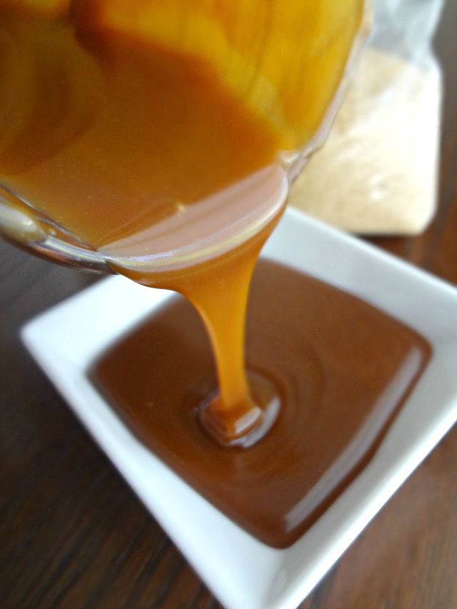 The Cooking Actress Raw Sugar Salted Caramel SauceGuest Post at