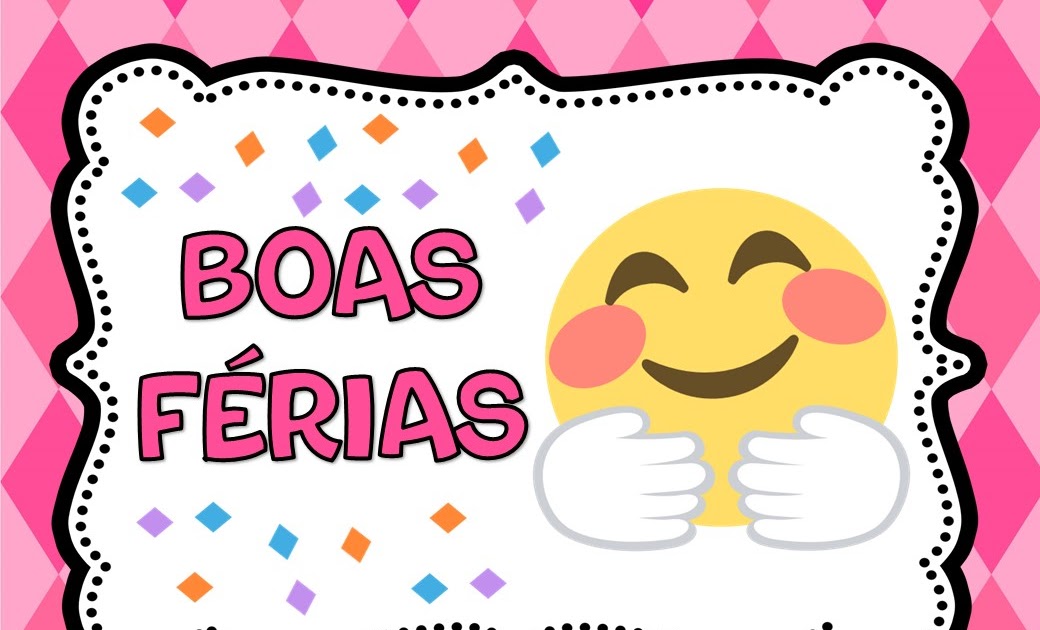 MENSAGEM DE FÉRIAS