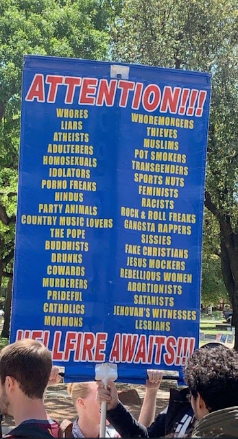 Westboro Baptists poster