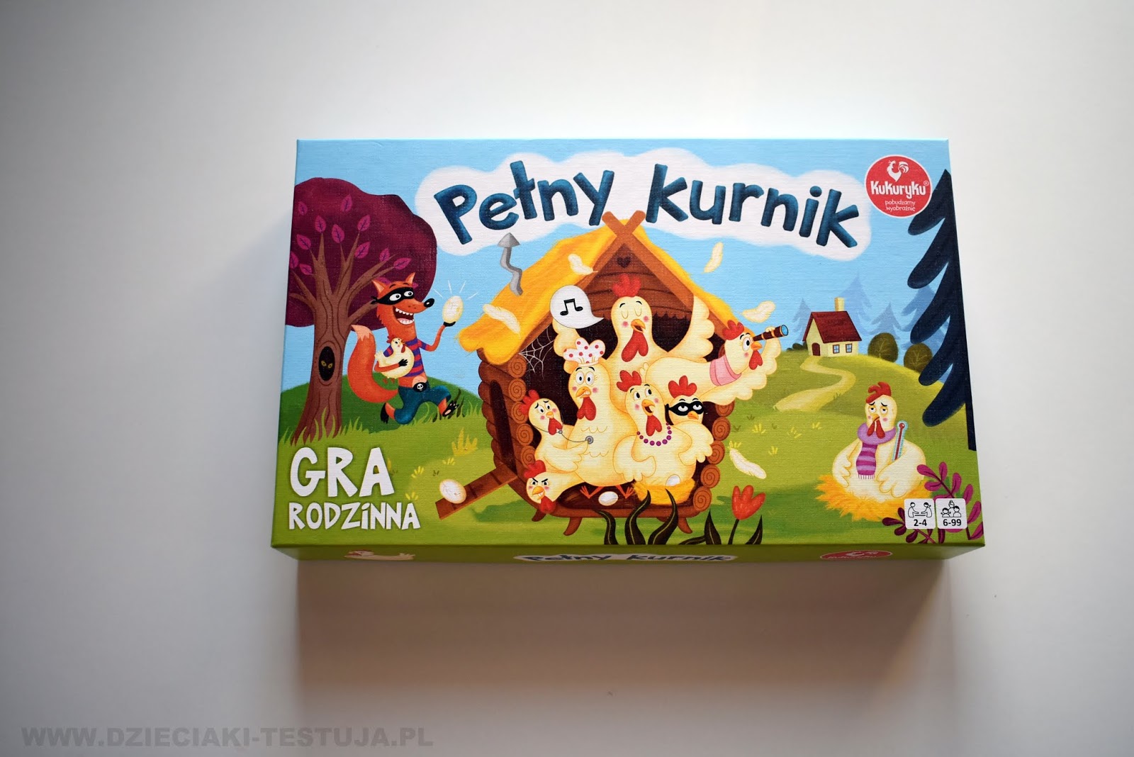Pelny Kurnik Hoduj Kurczaki Uwazaj Na Lisa Dzieciaki Testuja Pl Recenzje Zabawek Ksiazek I Gier