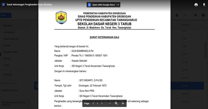 Contoh Surat Keterangan Guru Contoh Surat Contoh Surat Keterangan Guru Contoh Surat