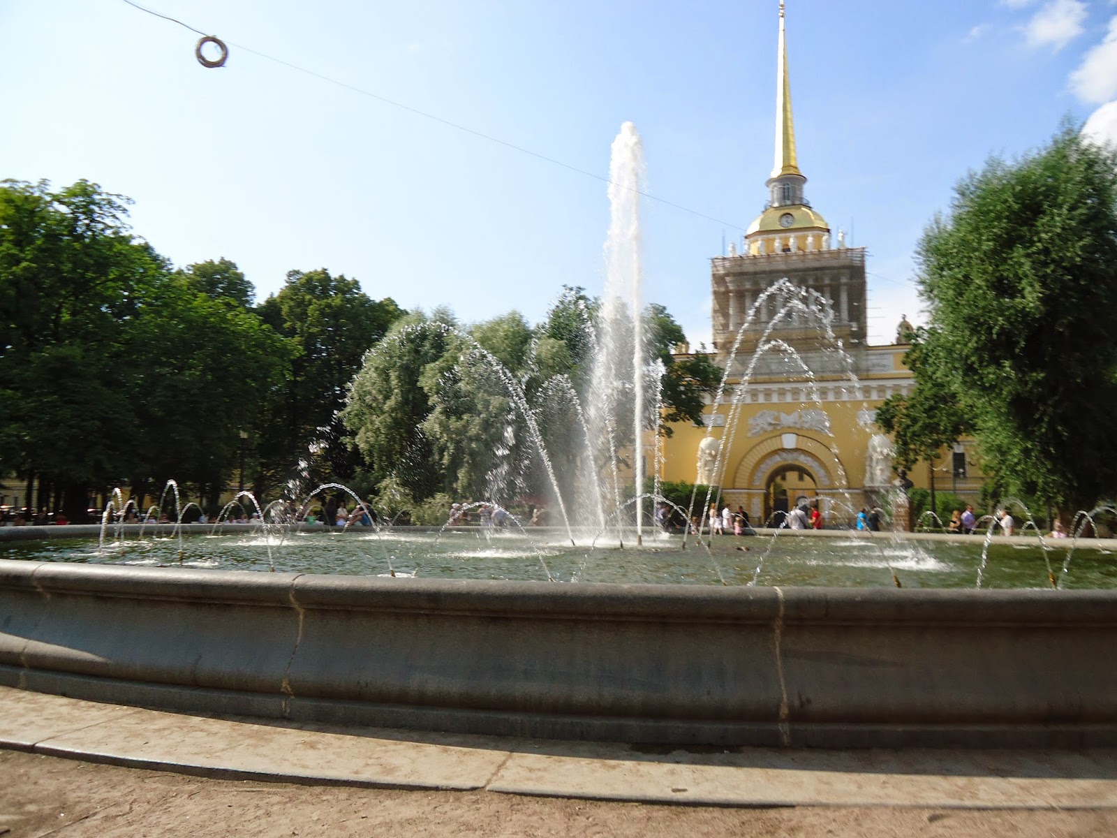 Александровский сад Санкт-Петербург Адмиралтейство