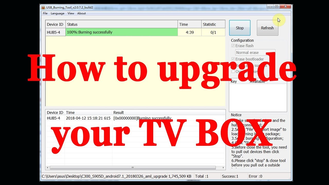 Download firmware android tv box 9.0