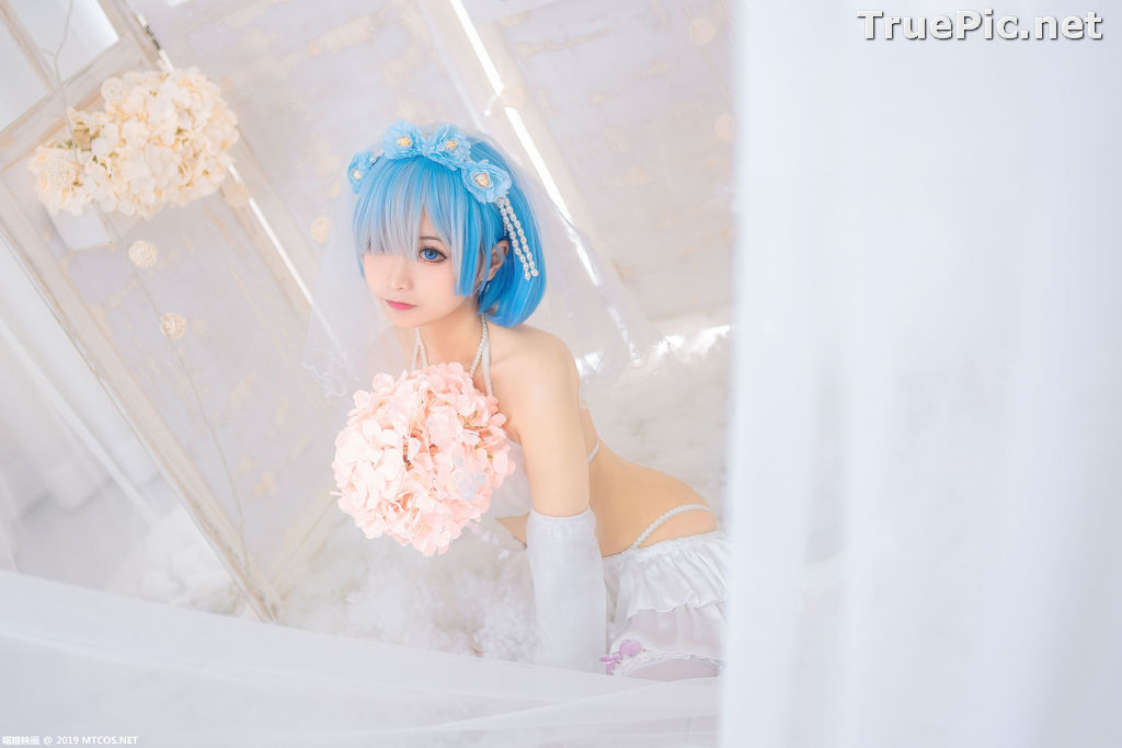 Image [MTCos] 喵糖映画 Vol.029 – Chinese Cute Model – Bride Rem Cosplay - TruePic.net - Picture-21