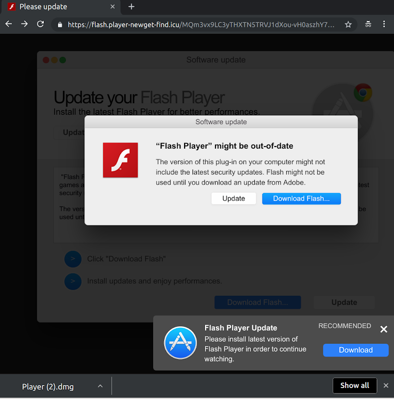 Avoid installing VeryMal Fake Flash Update — Shlayer Trojan