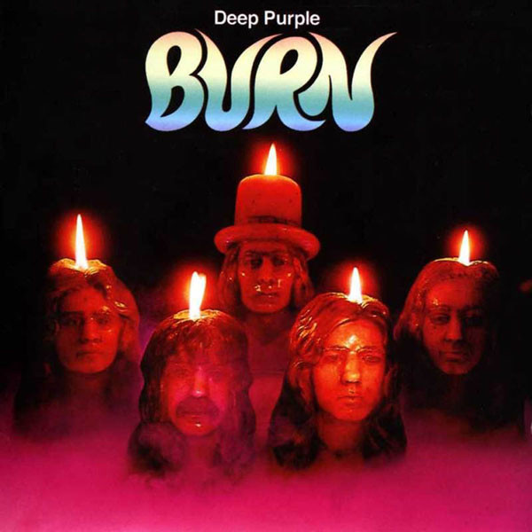 PORTADA DEL DISCO BURN DE DEEP PURPLE