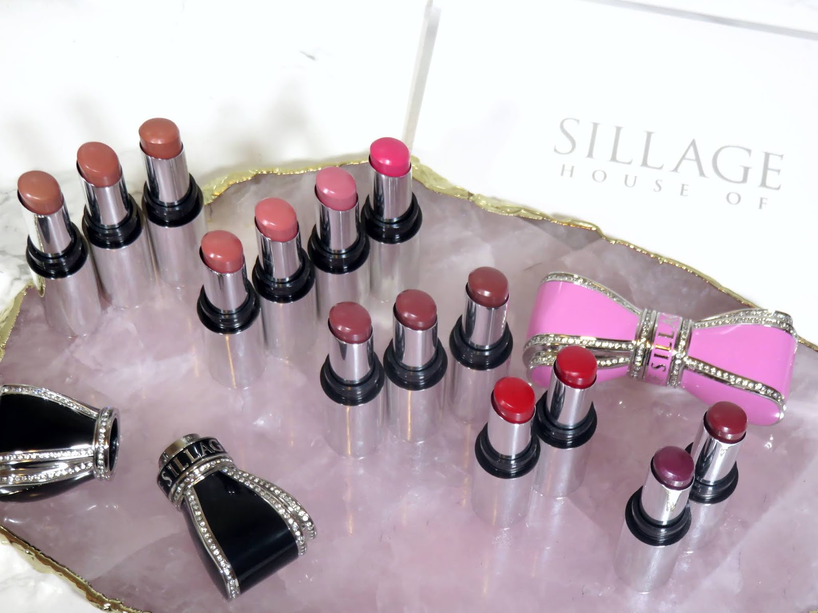 | Review | House of Sillage Bow Lipstick Case & Diamond Powder Satin ...