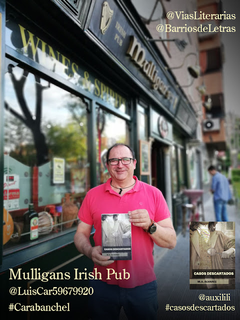 Novelas Casos descartados en Mullingan's Irish Pub, Carabanchel