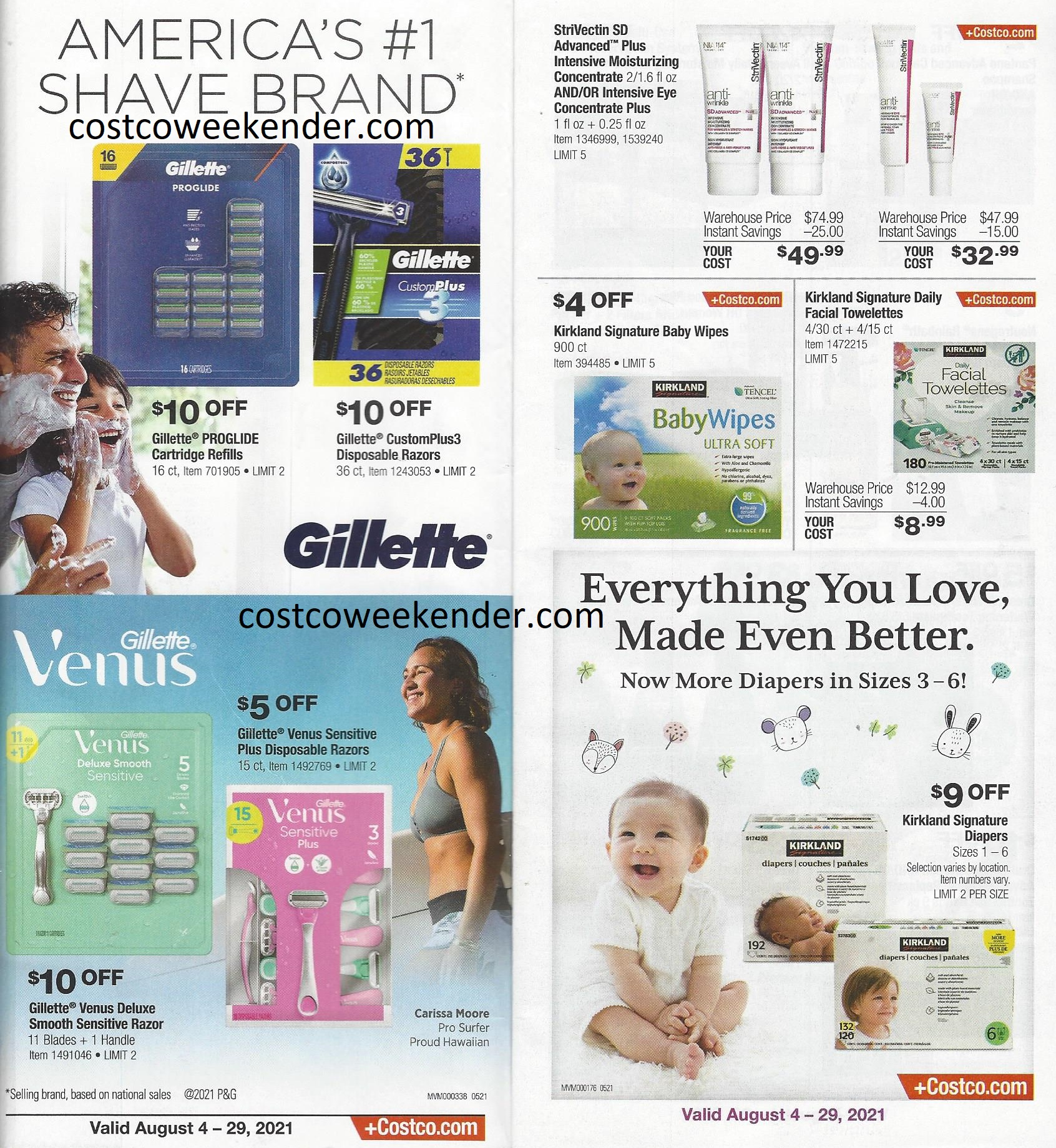 August 2021 Costco Coupon Book Costco Weekender
