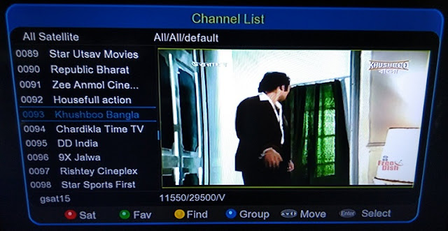 Dd Free Dish All Bangla Channel Frequency 2025