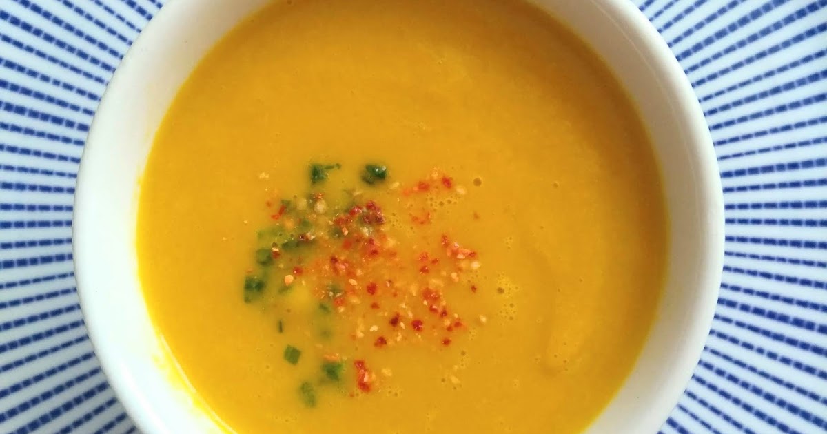 Cooketteria: Asiatisch angehauchte Kürbissuppe aus dem Mixer