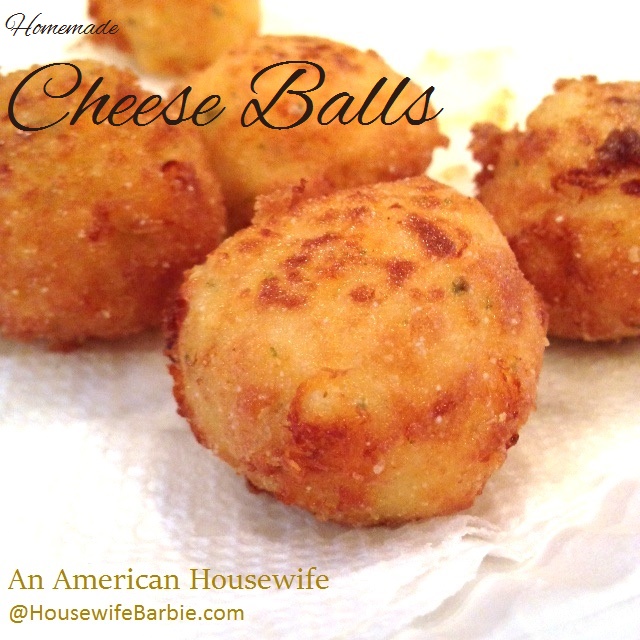 An American Housewife Homemade Cheese Balls Feta, Gouda, Cheddar