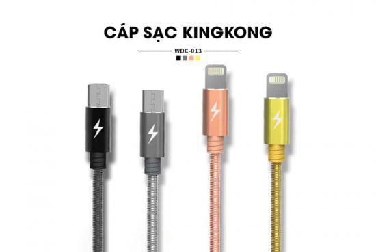 Cáp sạc Type C và Lightning WK WDC013