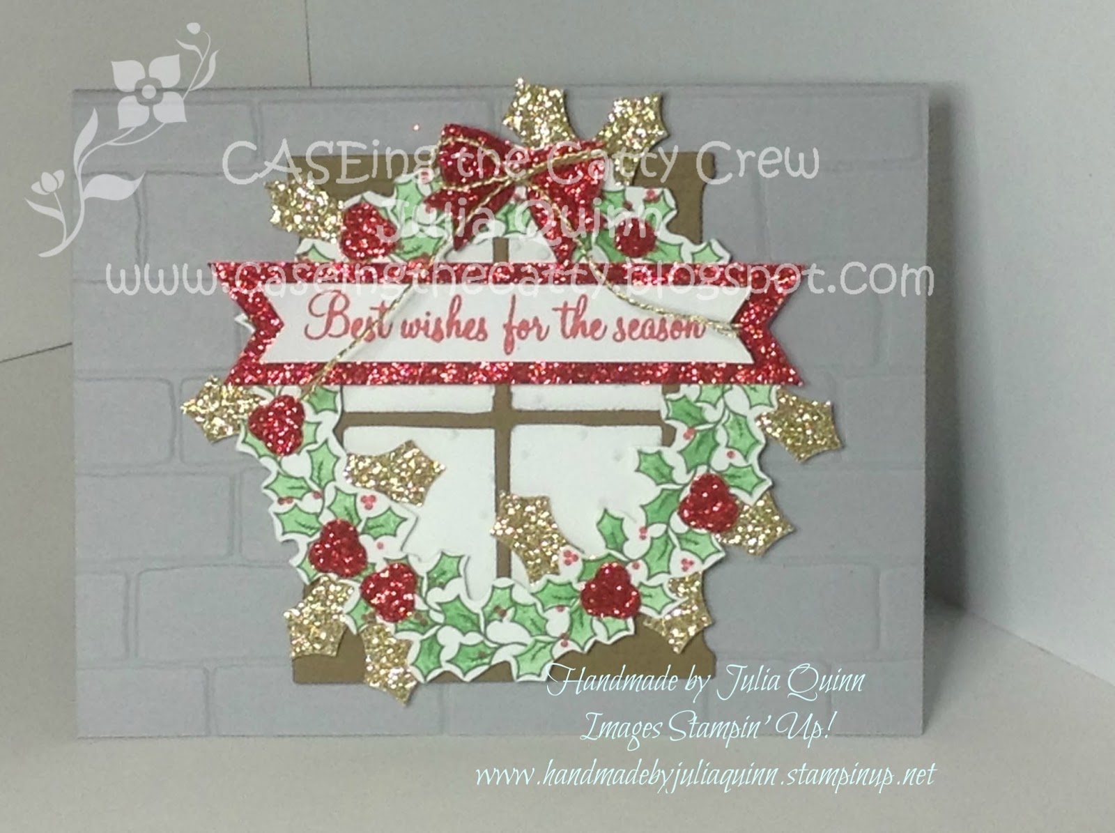 handmade by Julia Quinn - cardmaking and supplies: Snowflake Punch Love  CTC#446
