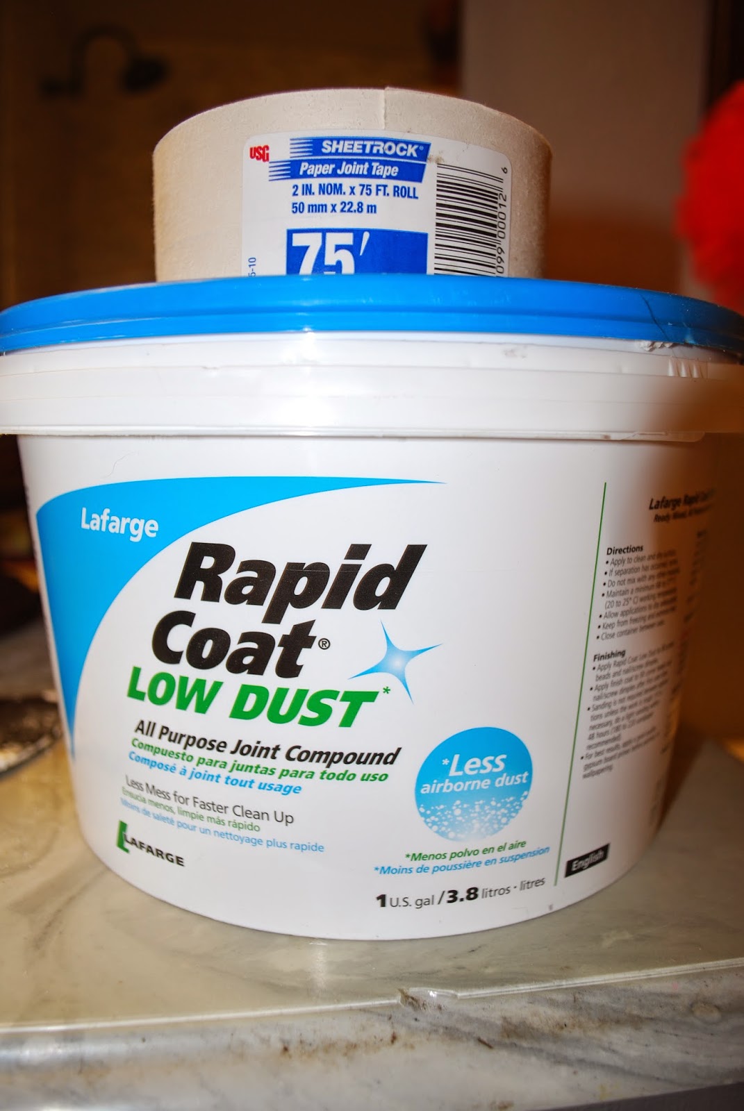 Hunt & Home Full Bathroom Reno Day 17 How to Tape and Float