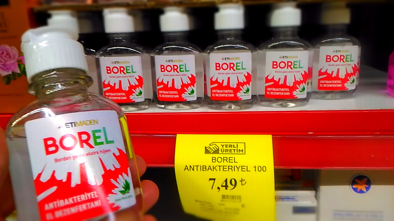 BOREL dezenfektan fiyatı ne kadar