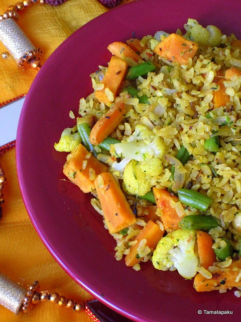 Poha Pulao