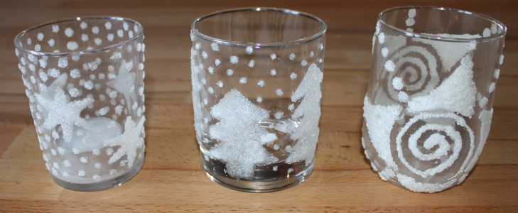 Zuckergläser basteln