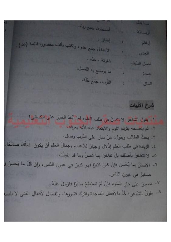 لامية ابن الوردي pdf