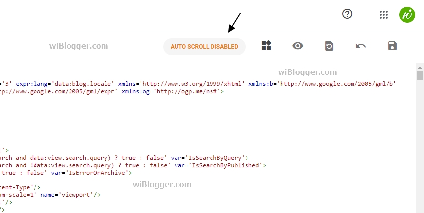 How to Overcome Automatic Scroll Up in Blogger XML Editor | WMI - https://1.bp.blogspot.com/-1UNTCj961BM/YNXDebBxJeI/AAAAAAAACvA/8vax0JxwoZky02ApbXxTNmSDiNlccyTpgCLcBGAsYHQ/s0/4%2B-%2Bhasil%2Bsolusi%2Bmencegah%2Botomatis%2Bscroll%2Bke%2Batas%2Beditor%2Bblogger.jpg