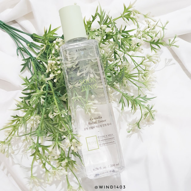 Review Etude House Soon Jung Centella Relief Toner