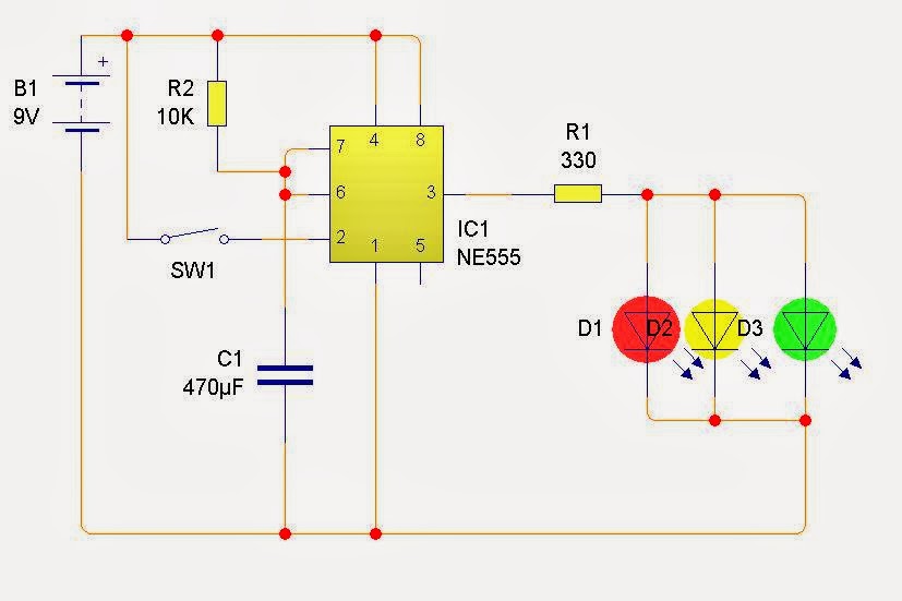 Простые схемы на ne555
