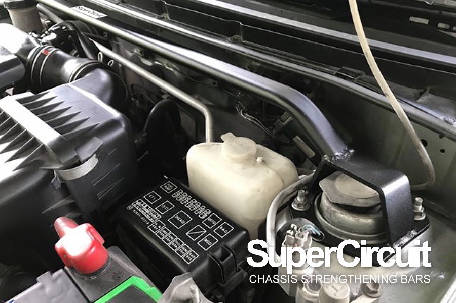 SUPERCIRCUIT CHASSIS STRENGTHENING BARS Perodua Kelisa Front Strut Bar