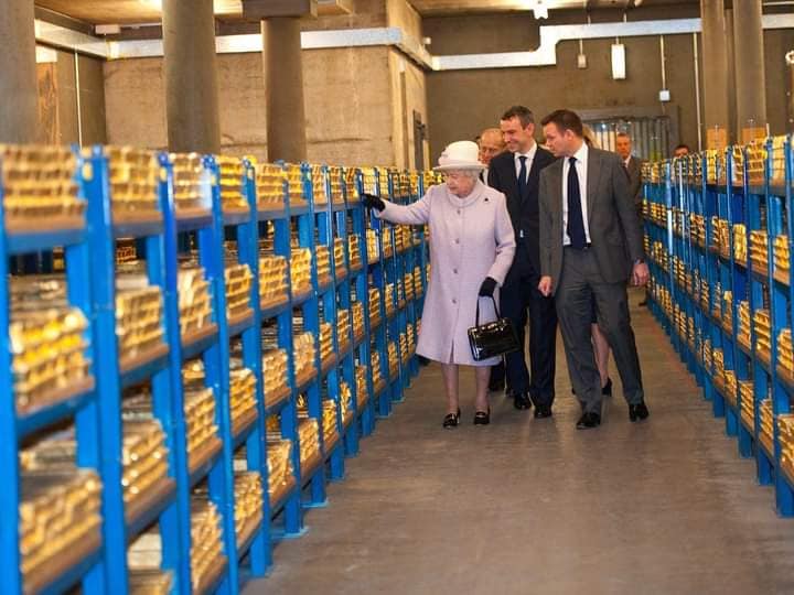 3. The Bank of England Gold Vault.