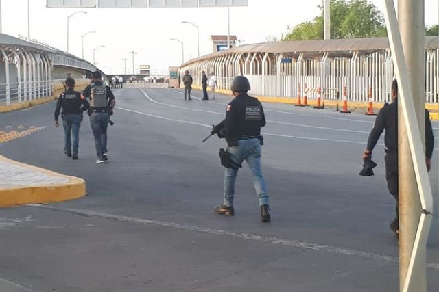 VIDEO: Inmigrantes frontera México-Texas, se les intercepta con armas de fuego a tiros....                   8112530