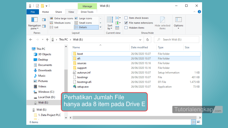 Tutorialengkap 1 cara menampilkan File dan Folder Tersembunyi pada Windows 7, windows 8, Windows 10 Melalui CMD
