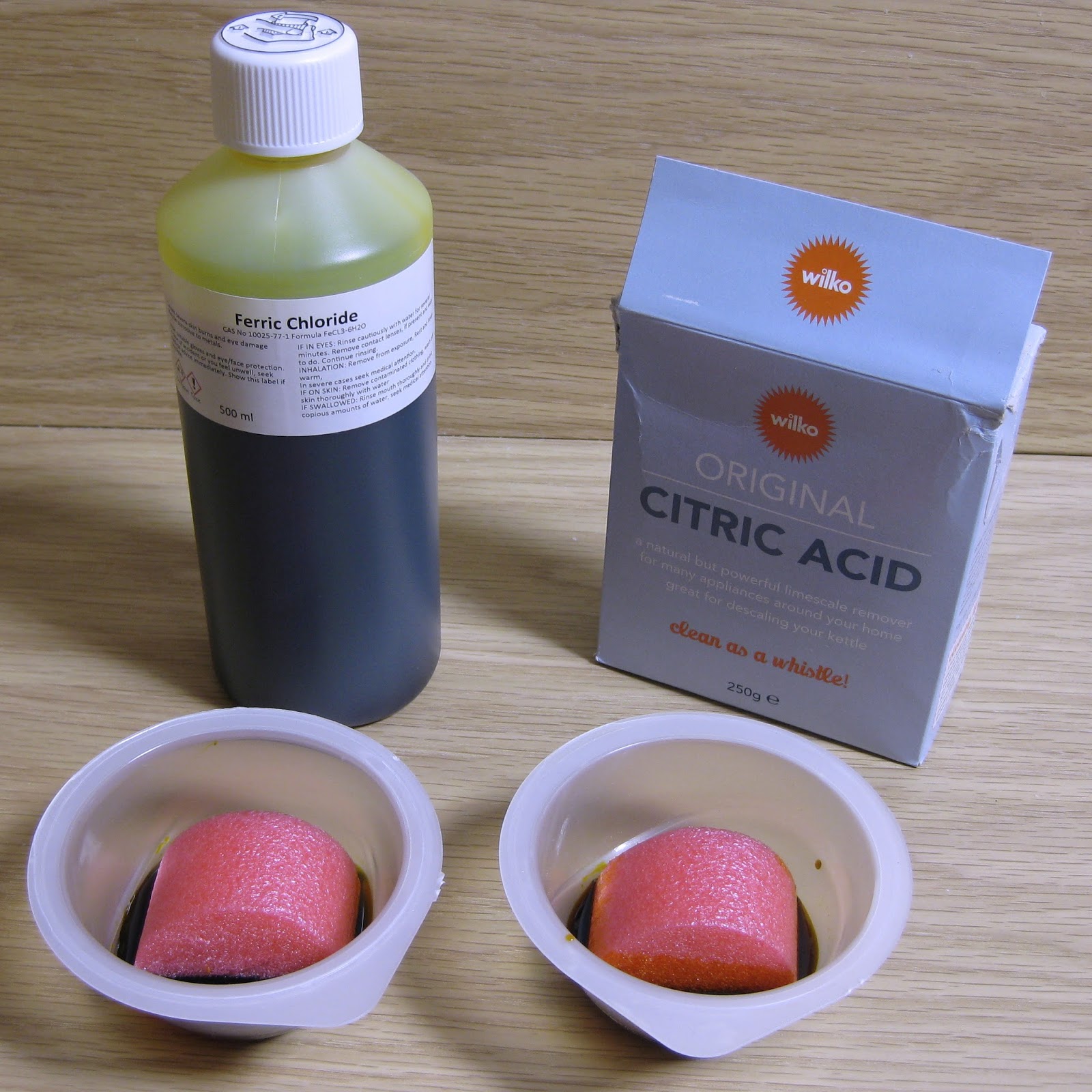 Silhouette UK Etch Copper with Edinburgh Etch Solution (Ferric Chloride)