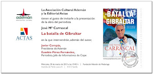 Presentación del libro "La Batalla de Gibraltar" de José María Carrascal