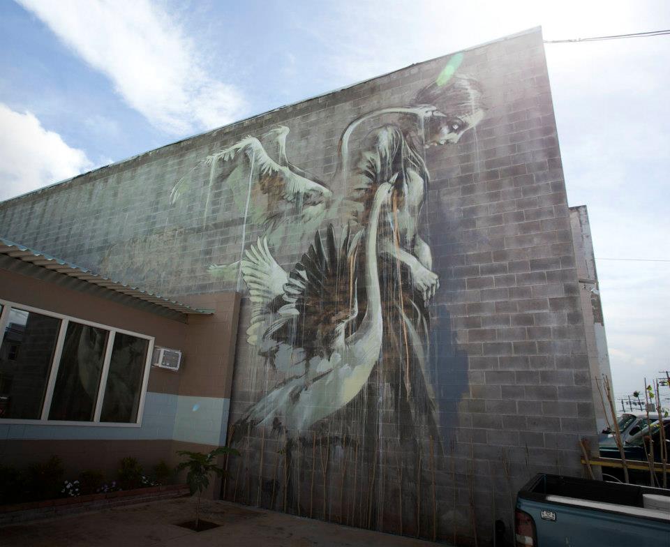 Faith47 New Mural In Honolulu, Hawaii StreetArtNews