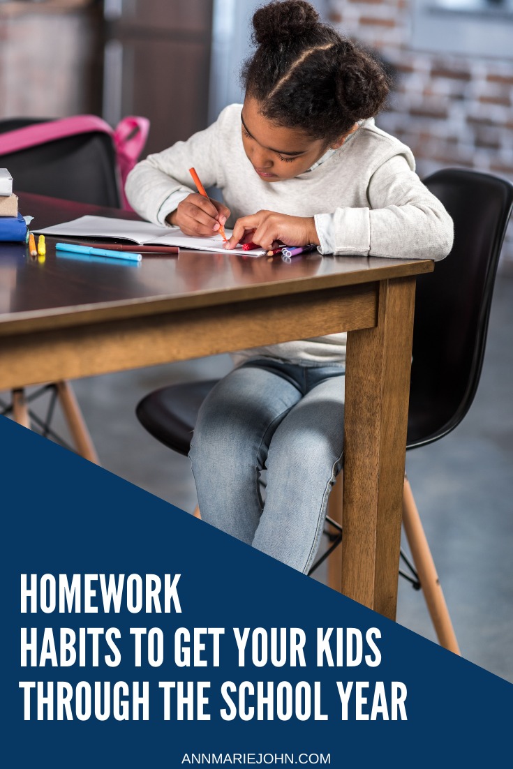 tips for homework habits