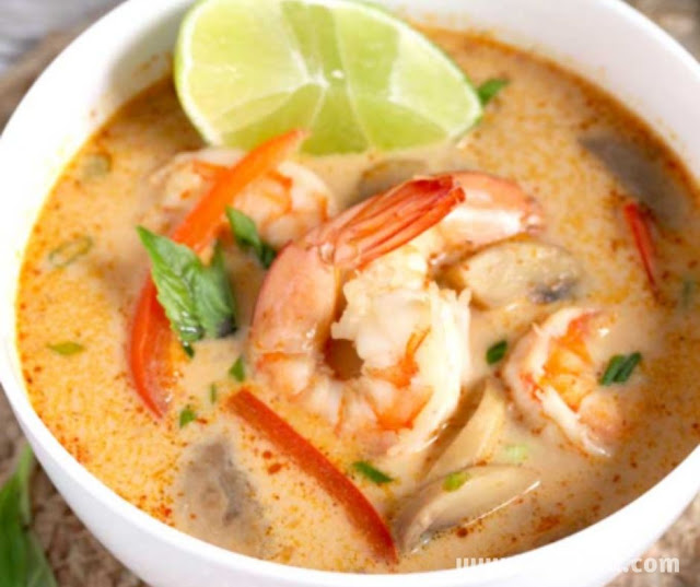 Coconut Curry Soup With Shrimp