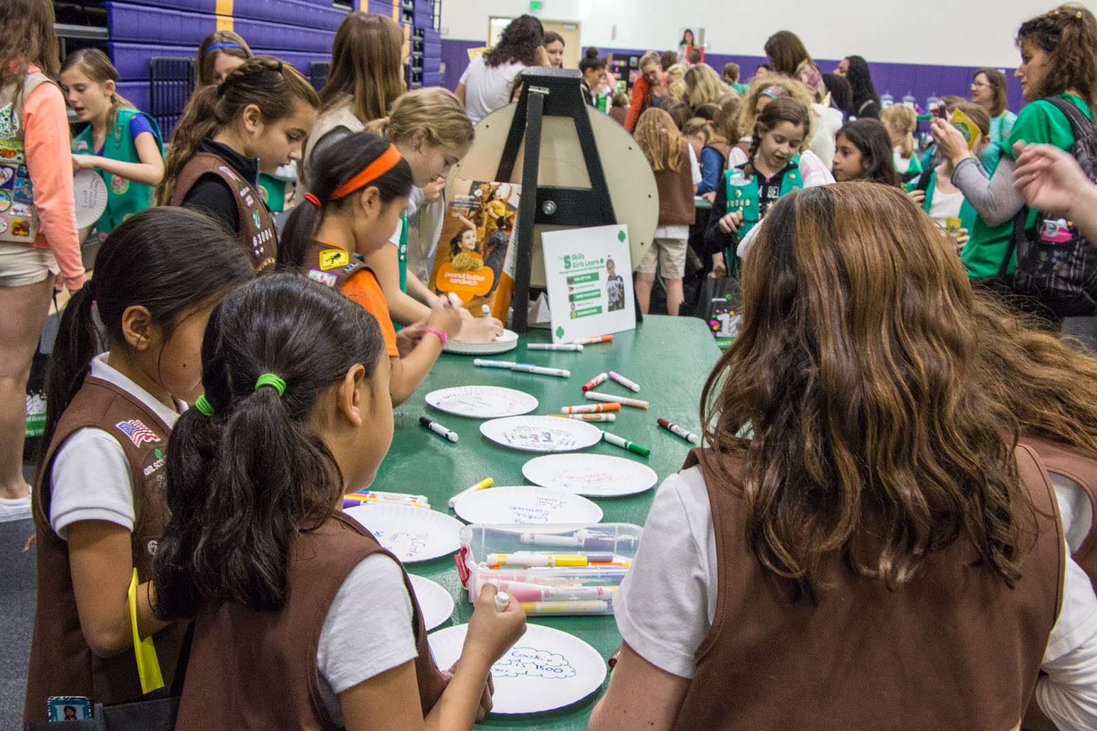 GSCCC Blog Girl Scouts Learn About the Cookie Program at Cookie
